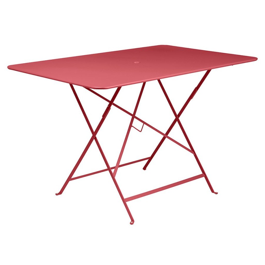 Jardin Fabrique De Styles Tables De Jardin | Table De Jardin Pliante En Acier Piment- Bistro