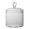 Deco Fabrique De Styles Bonbonnieres&Cloches Et Coupes | Bocal En Verre Coeur Papille