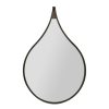 Deco Fabrique De Styles | Miroir Goutte En Fer Noir 42.5Xh64Cm - Kerian