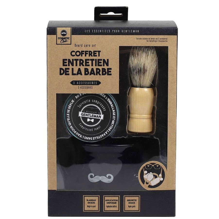 Bien&Etre Fabrique De Styles Accessoires | Coffret Entretien Barbe 3 Accessoires