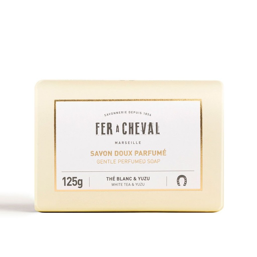 Bien&Etre Fabrique De Styles Savon Solide | Savon Doux Parfume - The Blanc Et Yuzu 125G