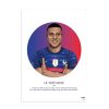 Deco Fabrique De Styles Cadres Deco Et Affiches | Affiche Le Virtuose - Kylian Mbappe - 30X40Cm