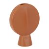 Deco Fabrique De Styles Vases Et Soliflores | Vase Face Terracotta 14X6Xh18Cm Gres