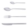 Arts De La Table Fabrique De Styles Menageres | Menagere 24 Pieces En Inox Gris Satine - Gressin