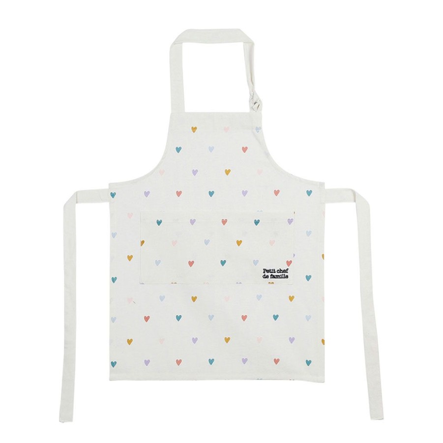 Textiles Fabrique De Styles Torchons&Tabliers Et Maniques | Tablier En Coton Multicolore 55X45Cm - Famille