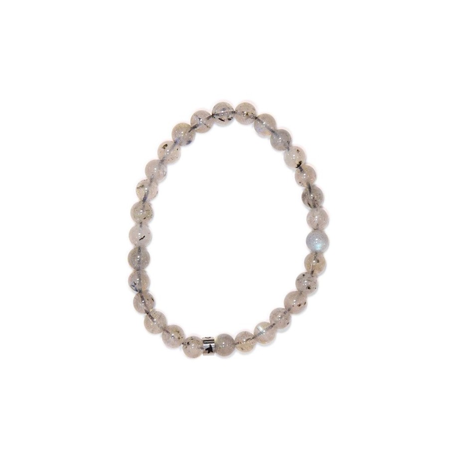 Accessoires Et Loisirs Fabrique De Styles Bijoux Fantaisie | Bracelet Labradorite Perles Rondes 6Mm