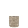 Deco Fabrique De Styles Cache&Pots Et Supports | Cache-Pot Creme H12Cm - Atlantic