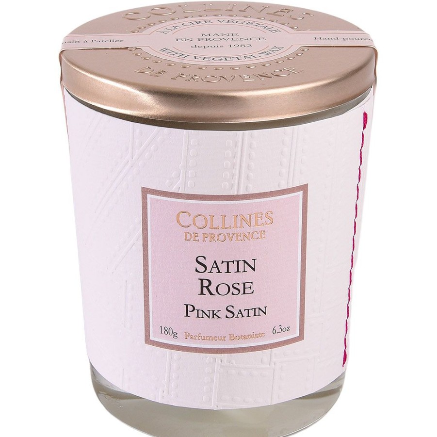 Bougies Et Senteurs Fabrique De Styles Bougies Parfumees | Bougie Parfumee Satin Rose