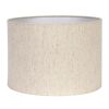 Luminaires Fabrique De Styles | Abat Jour En Coton Grege D30Cm - Tambour