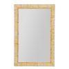 Deco Fabrique De Styles | Miroir Rectangle En Rotin Naturel 50.5X75.3Cm