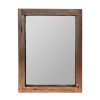 Deco Fabrique De Styles | Miroir Rectangulaire 44X64Cm En Manguier Et Acacia Recycles - Campagne Naturel