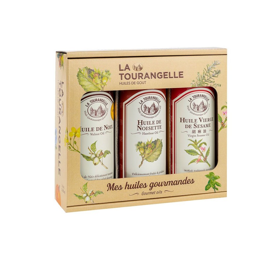 Epicerie Fabrique De Styles Huiles Et Vinaigres | Trio Huiles Coup De Coeur Noix, Noisette & Sesame 250Ml X3