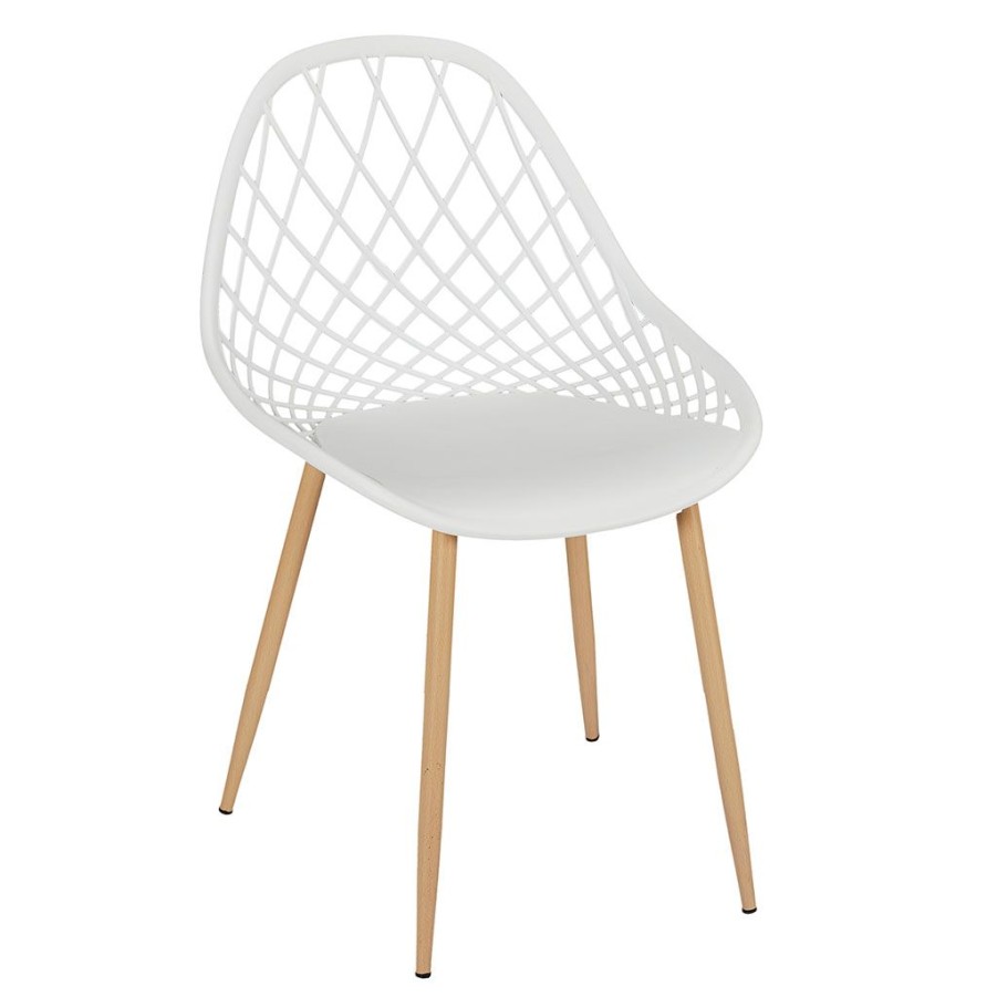 Jardin Fabrique De Styles Chaises&Fauteuils | Chaise De Jardin En Plastique Grise - Malaga