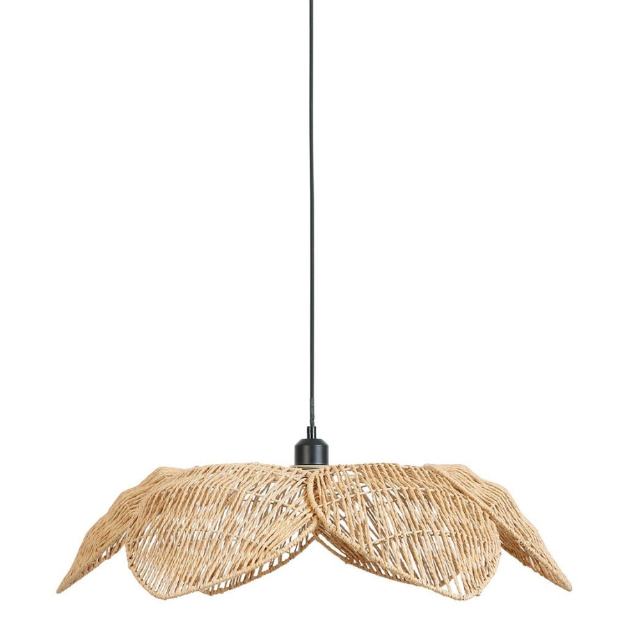 Luminaires Fabrique De Styles | Suspension En Corde De Papaier D69Cm Naturel - Calyp