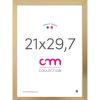 Deco Fabrique De Styles Cadres Photos | Cadre Photo 21X29.7Cm Croisett Champagne Mdf Verre Mdf