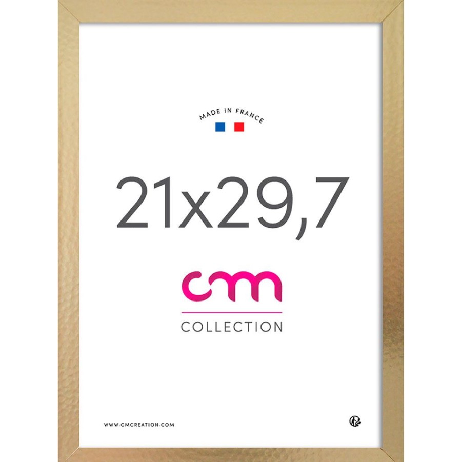 Deco Fabrique De Styles Cadres Photos | Cadre Photo 21X29.7Cm Croisett Champagne Mdf Verre Mdf