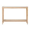 Meubles Fabrique De Styles Consoles | Console Naturel Fonce 120X36Xh80Cm En Bois De Sapin - Firmin