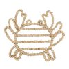 Deco Fabrique De Styles Petits Objets Deco | Deco Crabe En Jonc De Mer Naturel - Borneo