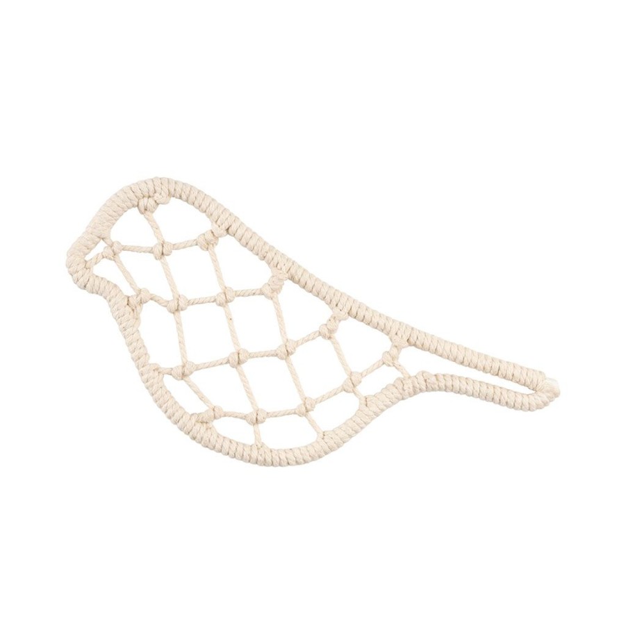 Deco Fabrique De Styles Deco A Suspendre Et Adhesive | Deco Suspendre Oiseau Jamjali Naturel (Petit Modele)