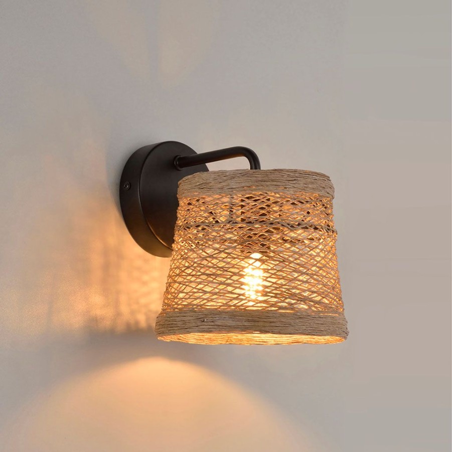 Luminaires Fabrique De Styles | Applique En Metal Naturel H18Cm