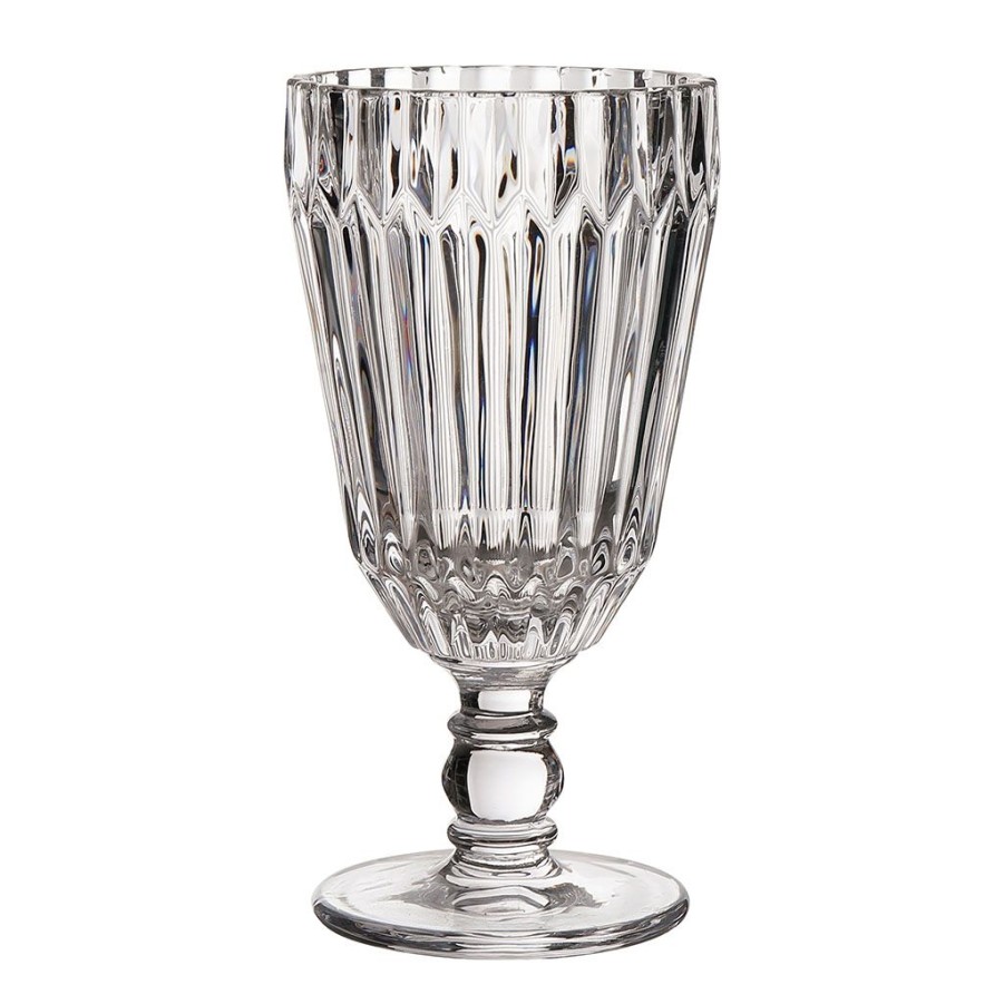 Arts De La Table Fabrique De Styles Verres A Vin | Verre A Pied Fleuria Transparent En Verre