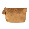 Accessoires Et Loisirs Fabrique De Styles Sacs Et Pochettes | Pochette Brodee En Velours Mordore - Golden