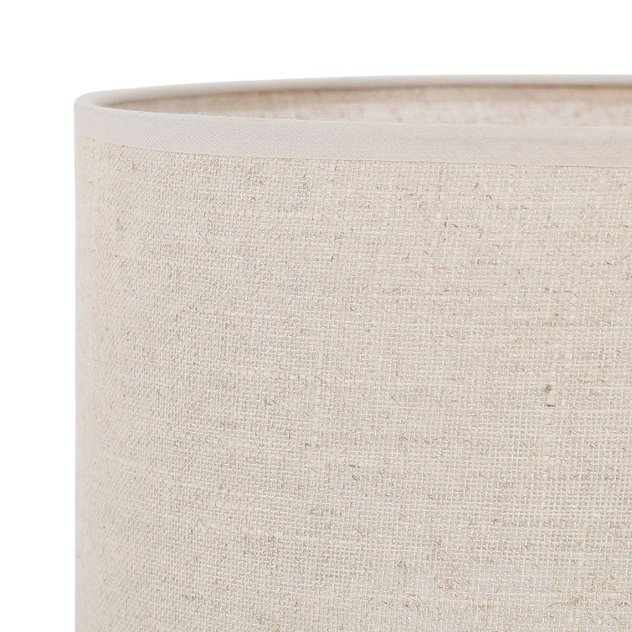 Luminaires Fabrique De Styles | Abat Jour En Lin D30Cm Beige - Terre Boheme