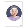 Accessoires Et Loisirs Fabrique De Styles Cartes | Carte Sa Majeste - Elizabeth Ii Bleu