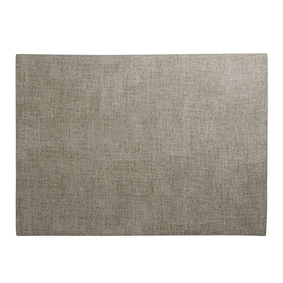 Textiles Fabrique De Styles Sets De Table | Set De Table Rectangle Gris 46X33Cm - Meli Melo