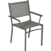 Jardin Fabrique De Styles Chaises&Fauteuils | Fauteuil De Jardin Gris Romarin Bridge Costa