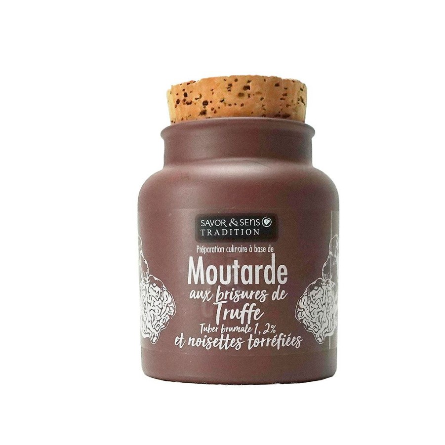 Epicerie Fabrique De Styles Condiments Et Epices | Moutarde Avec Brisure De Truffe Et Noisettes