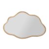 Deco Fabrique De Styles | Miroir Nuage En Rotin Et Mdf Naturel 40X25Cm - Famille