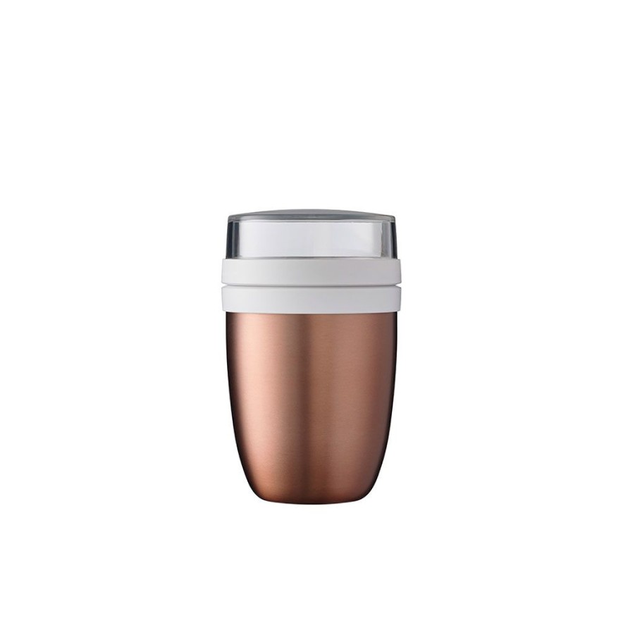 Arts De La Table Fabrique De Styles Lunchbox | Lunch Pot Isotherme Ellipse - Rose Gold