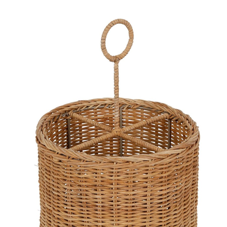 Arts De La Table Fabrique De Styles Petits Rangements | Range Couvert Rond En Rotin Naturel - Fantine