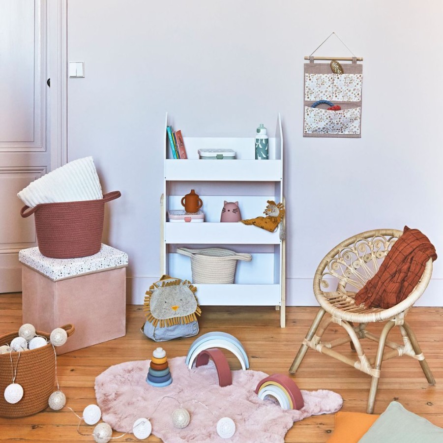 Coin Des Petits Fabrique De Styles | Bibliotheque Gabriel Blanc En Pin