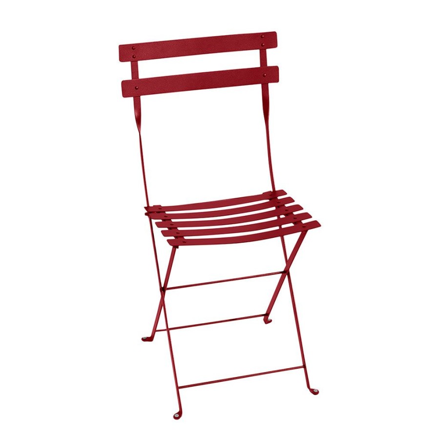 Jardin Fabrique De Styles Chaises&Fauteuils | Chaise D'Exterieur En Acier Piment - Bistro