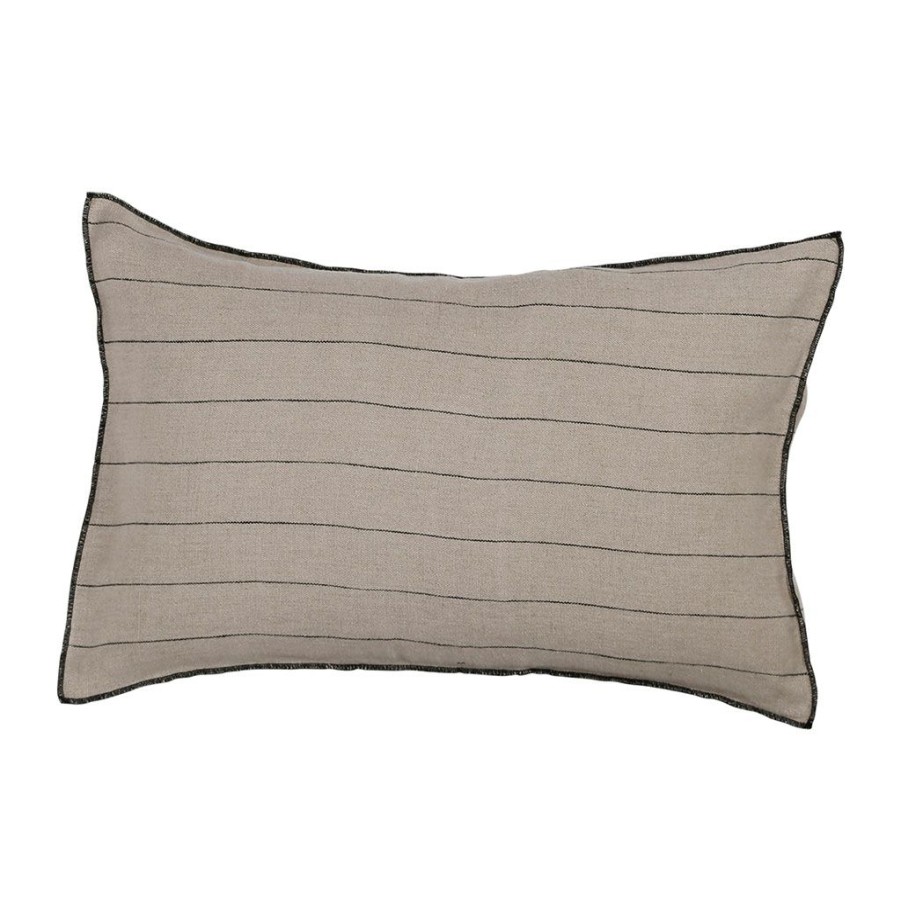 Textiles Fabrique De Styles | Coussin En Lin Naturel 40X60Cm - Calvi