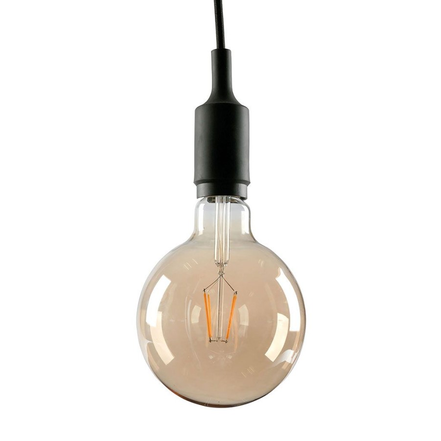 Luminaires Fabrique De Styles | Ampoule Fil Spherique Ambree