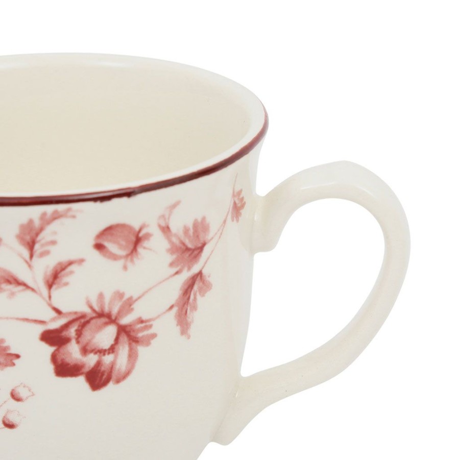 Arts De La Table Fabrique De Styles Tasses Et Mugs | Tasse Rouge D15Cm - Margaux