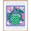 Deco Fabrique De Styles Deco A Suspendre Et Adhesive | Cadre Bogota Verano 40X50Cm Lario Chene