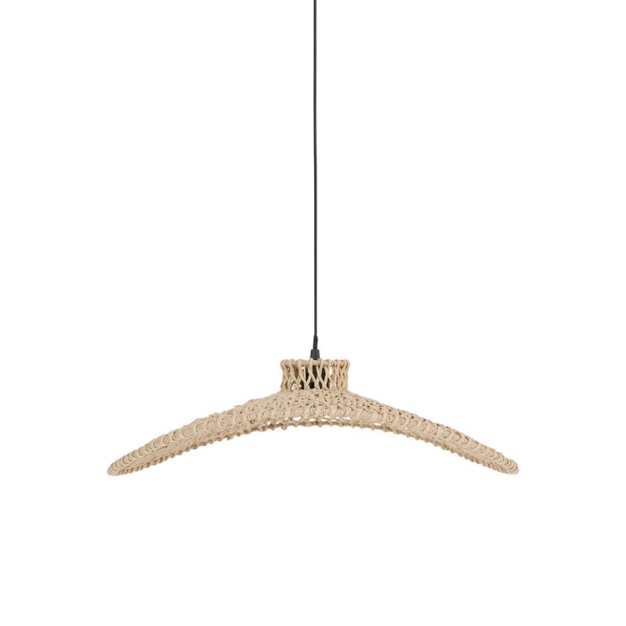 Luminaires Fabrique De Styles | Suspension En Corde De Papier D50Cm Naturel - Calyp