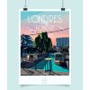 Deco Fabrique De Styles Cadres Deco Et Affiches | Affiche Ville Londres 42X59.4Cm