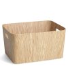 Droguerie Fabrique De Styles Rangements Salle De Bain | Panier En Bois 40.6X30.5Xh20.3Cm