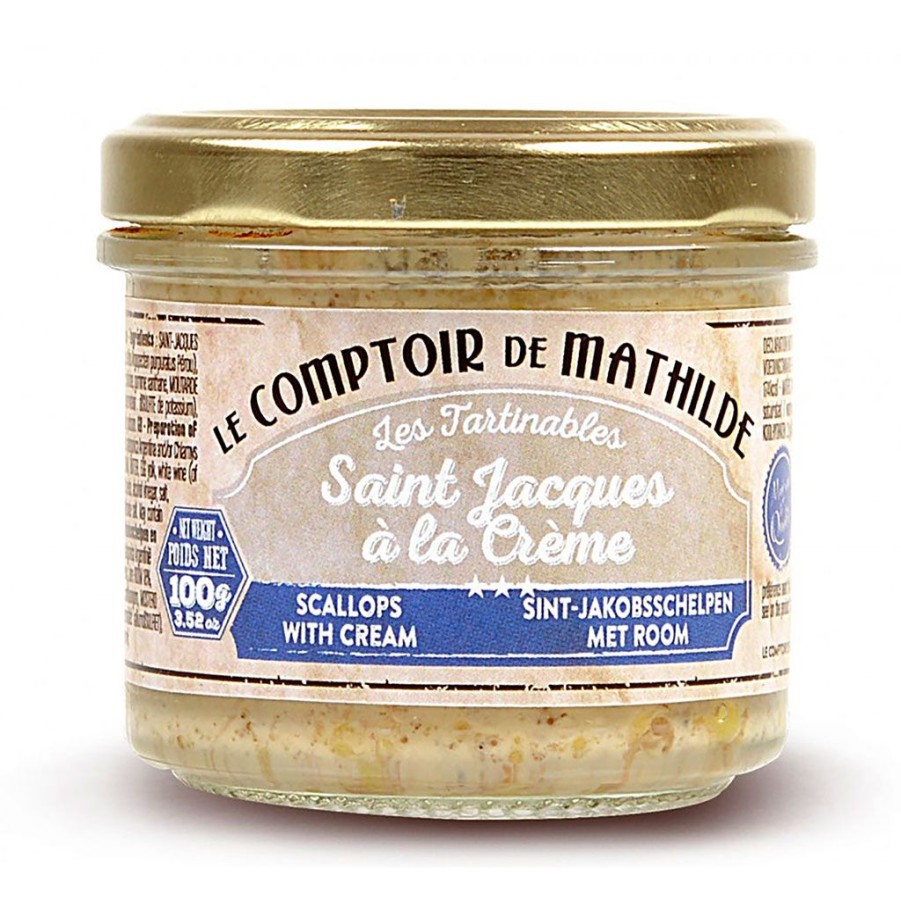 Epicerie Fabrique De Styles Conserverie | Saint Jacques A La Creme 100G