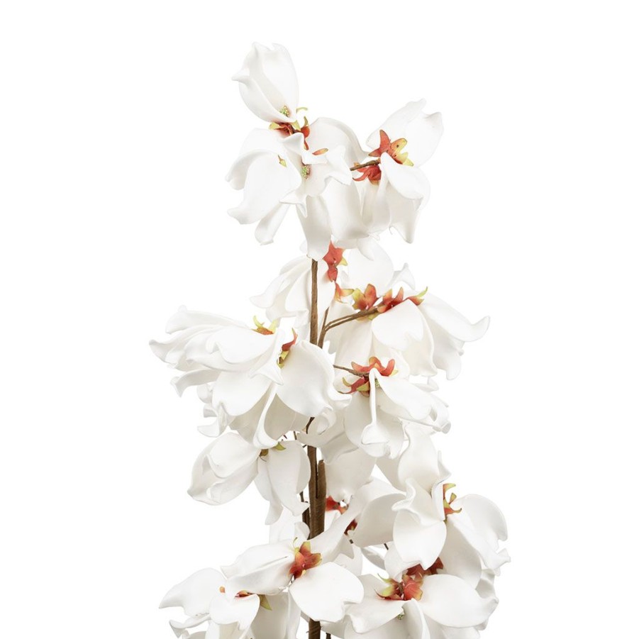 Coin Des Fleurs Fabrique De Styles | Fleur Okinawa Blanc H100Cm