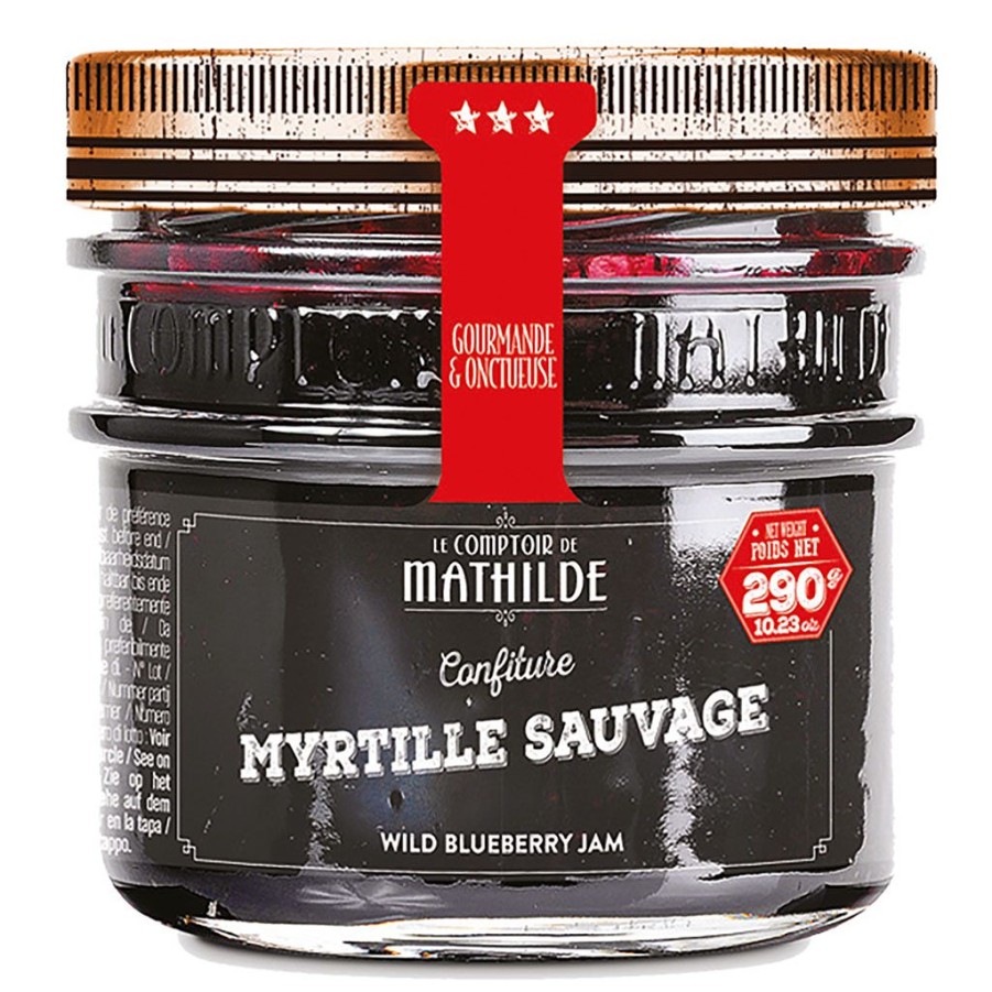 Epicerie Fabrique De Styles Chocolats Et Confiseries | Confiture Myrtille Sauvage - 290G