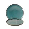 Arts De La Table Fabrique De Styles Assiettes | Assiette Plate Tt Azur Bleu D26.5Xh2Cm