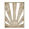 Deco Fabrique De Styles Deco A Suspendre Et Adhesive | Deco Murale Soleil Couchant Jute Naturel - Floraly