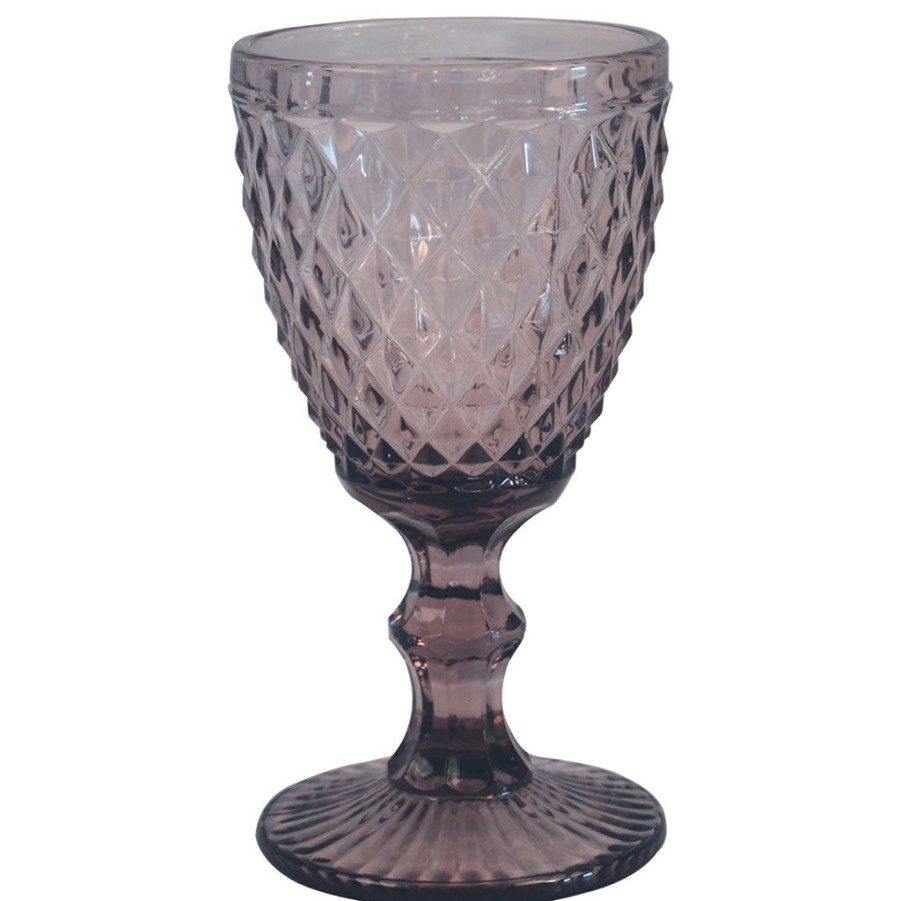 Arts De La Table Fabrique De Styles Verres A Vin | Verre A Pied Diamond 34Cl Poudre