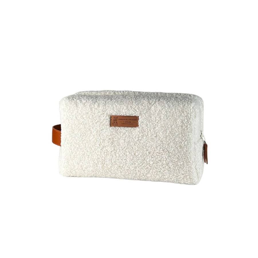 Bien&Etre Fabrique De Styles Accessoires Soins | Trousse Nomade M Bouclette Ecru 29X11Xh14Cm